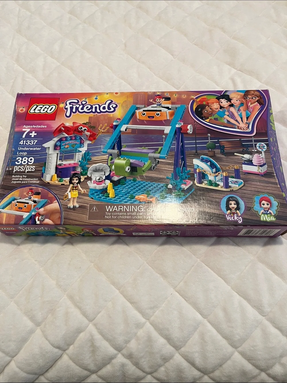 BNIB Lego Friends Underwater Loop Playset - Purple, Blue, Teal, Orange